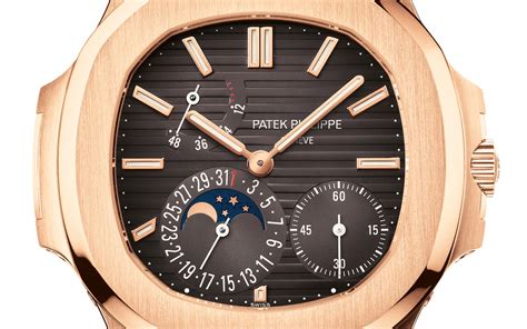 patek philippe nautilus moonphase rose gold